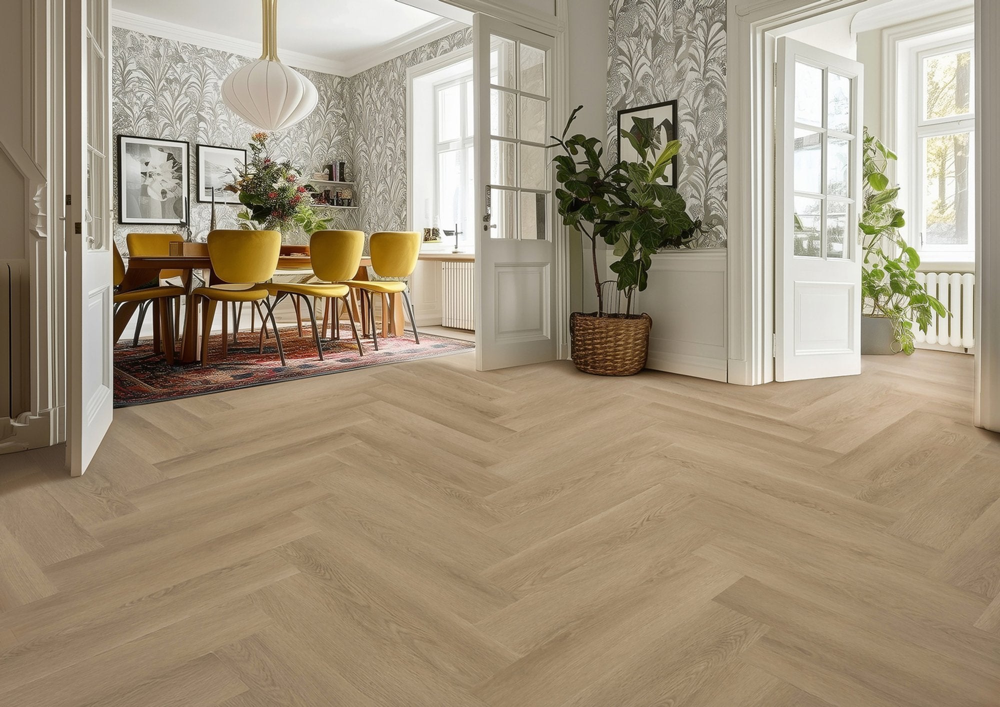 Highland Visgraat 2603 (dryback) Naturel