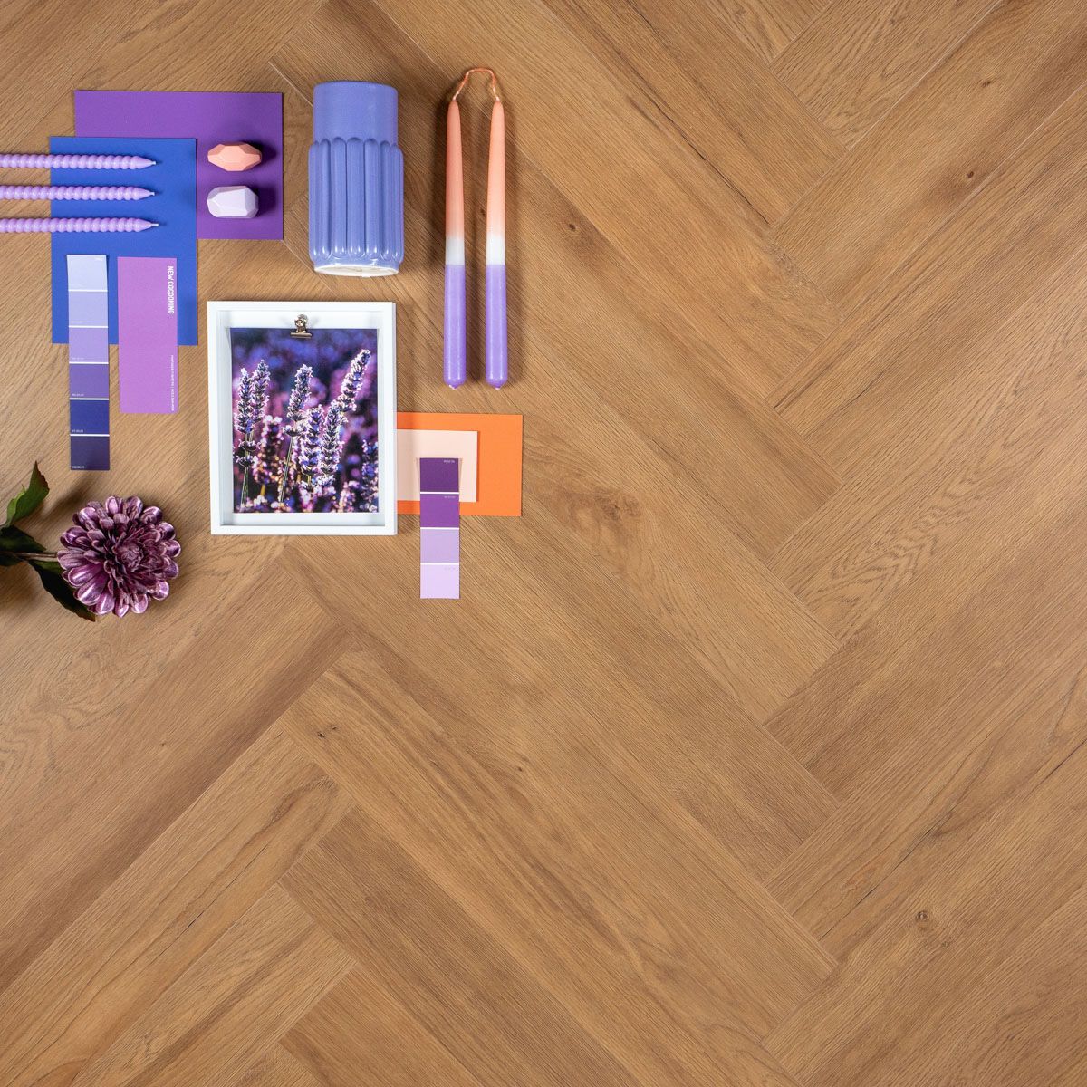 Jade Herringbone - PVC plak