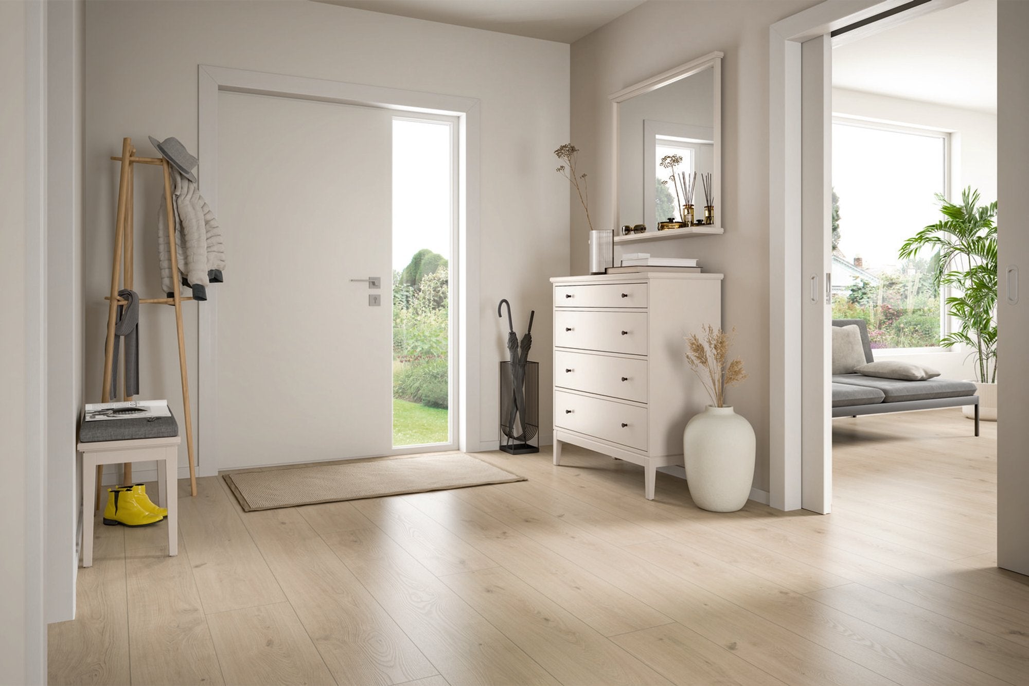 Long vgroef 10 mm 2195 Cream Seefeld Oak