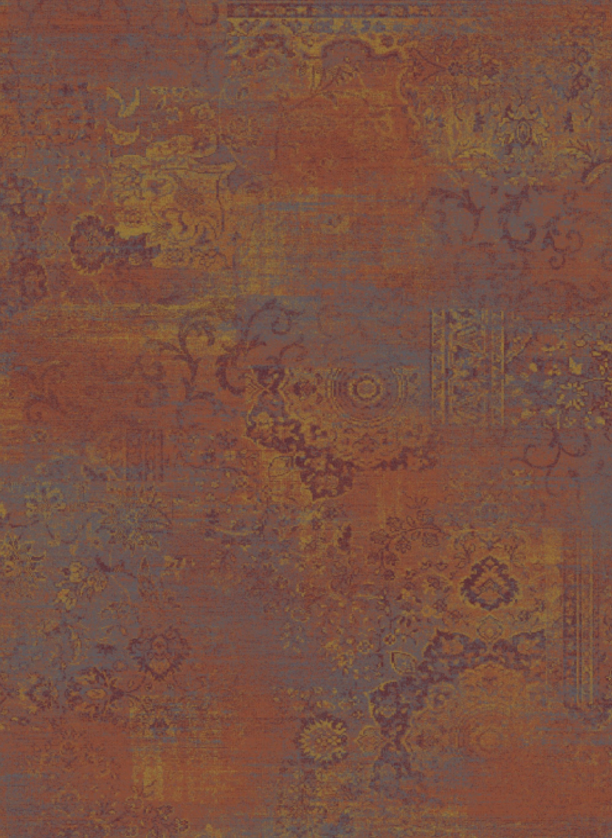 Vintage 14 Oranjerood